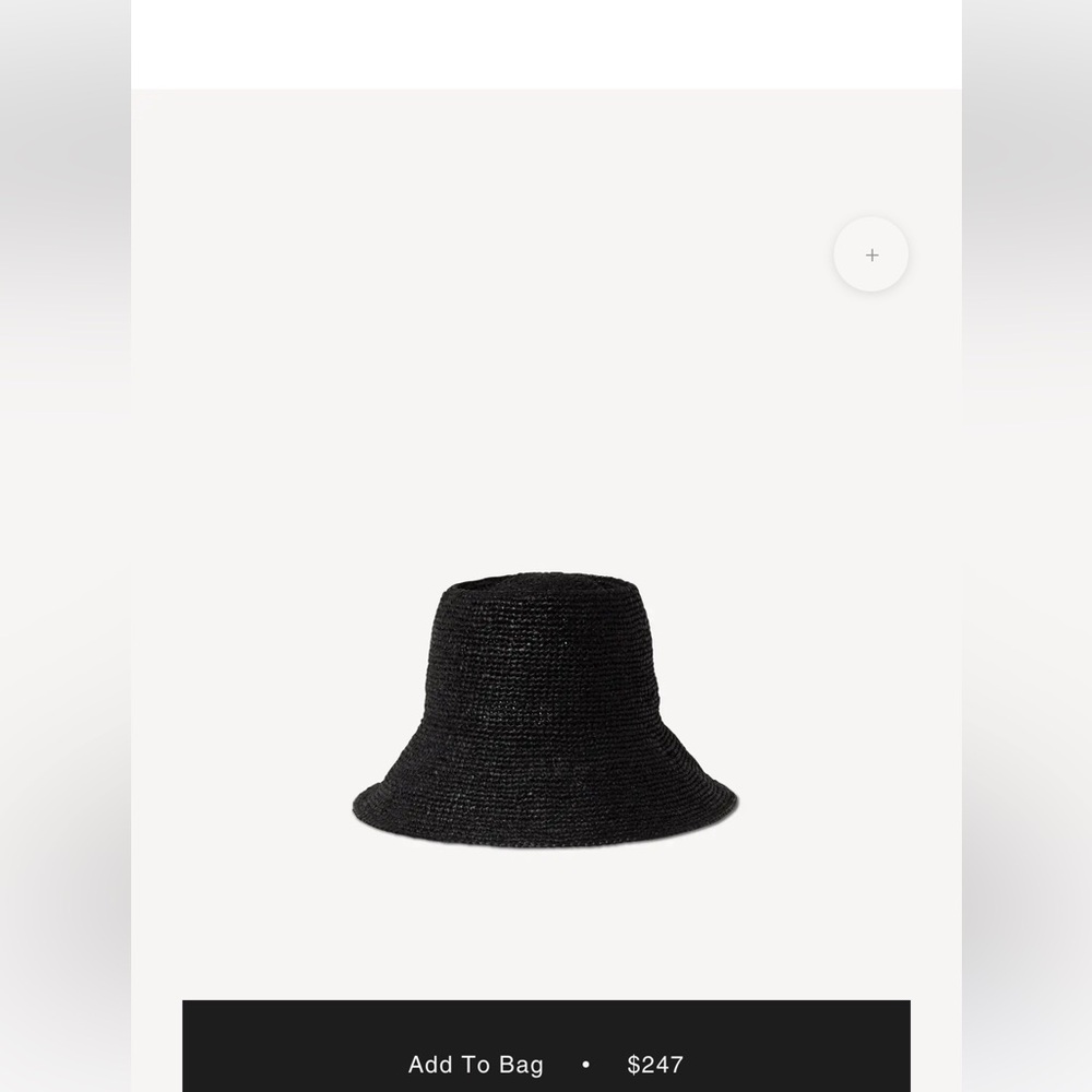 Janessa Leone Felix Bucket hat  - barely worn , size small